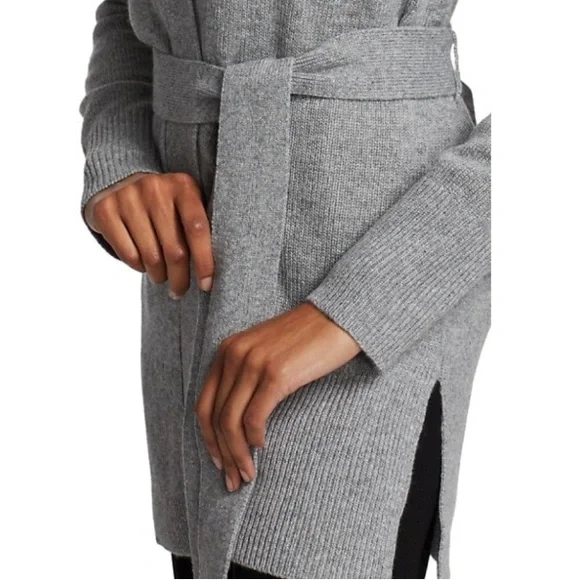 Theory MALINKA Cashmere Knit Robe Cardigan